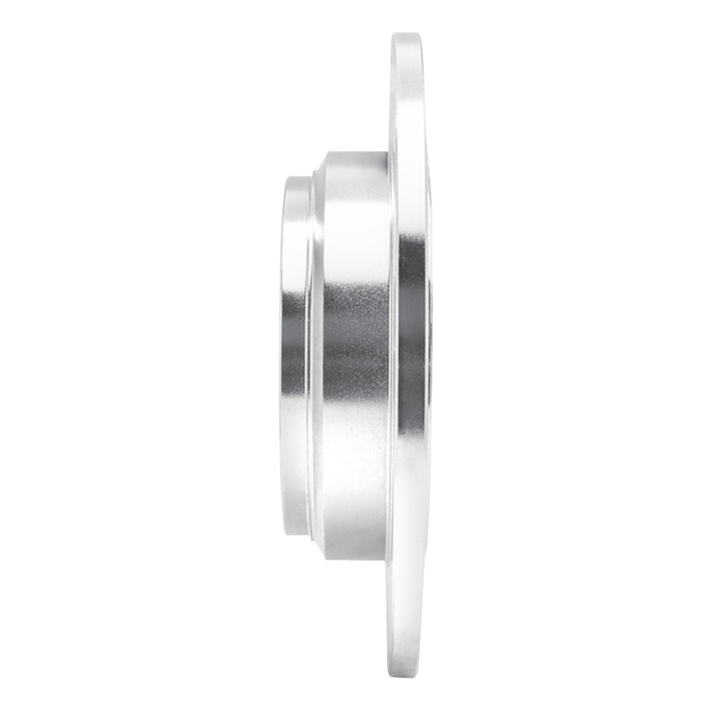 Acura RL Brake Rotor (1) - Rear Left - R1 Concepts - Drilled & Slotted - Silver - `02-`04